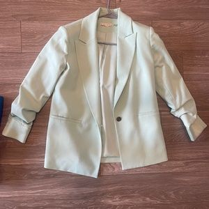 Alice and Olivia Mint Green Blazer